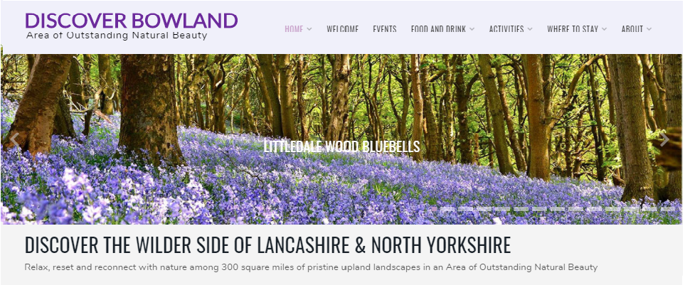 Discover Bowland website Discover Bowland website