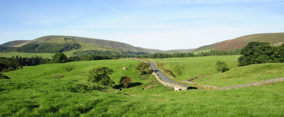 Outstandingly beautiful – the Hodder Valley in the Forest of Bowland near Dunsop Bridge. Outstandingly beautiful – the Hodder Valley in the Forest of Bowland near Dunsop Bridge.